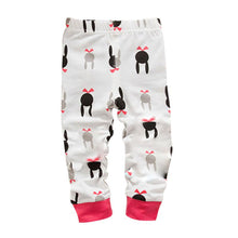 Baby Kids Girl Boy Tracksuit Bunny Rabbit Cotton Pajamas Underwear Suit 0-7 Y Y2