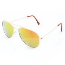 Girls Boys Metal Frame Mirror Lens Sunglasses Square Eyeglasses Eyewear For Kids PY6