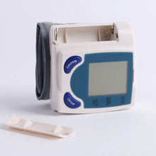 Health Care Wrist digital lcd Blood Pressure Monitor Automatic Tonometer Meter For Measuring Pulse Rate PY7