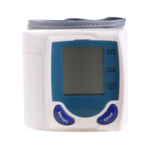 Health Care Wrist digital lcd Blood Pressure Monitor Automatic Tonometer Meter For Measuring Pulse Rate PY7