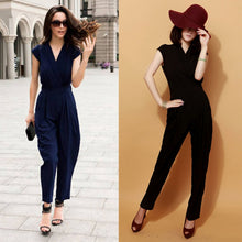 Jumpsuit Women's Overall Sexy Party Evening High Waist Jumpsuit Pants Coveralls 3 colors XXXL Plus
