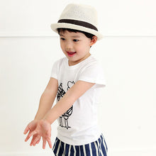 Kids Boys Casual Short Sleeve Pullover Cotton T-shirt Tee Tops Baby Clothing T Shirts