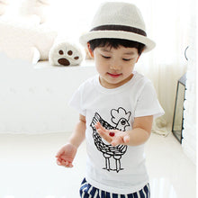 Kids Boys Casual Short Sleeve Pullover Cotton T-shirt Tee Tops Baby Clothing T Shirts