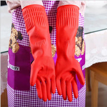Kitchen Wash Dishes Cleaning Waterproof Long Sleeve Rubber Latex Gloves Tools