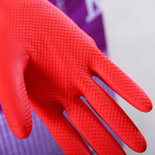 Kitchen Wash Dishes Cleaning Waterproof Long Sleeve Rubber Latex Gloves Tools