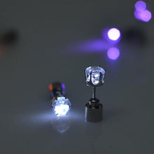 LED Flashing Light Up Earring Bling Dance Party Disco Ear Studs