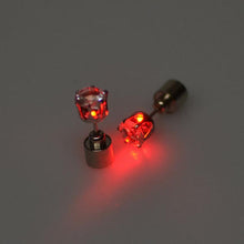 LED Flashing Light Up Earring Bling Dance Party Disco Ear Studs