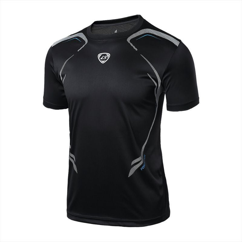 Men T-shirt Fitness Quick Dry Casual Stretch Top Tee Shirt M/L/XL/2XL Tshirt Homme