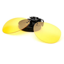 Men Driving Sun Glasses Polarized Mirrored UV400 Clip-on Flip-up Sunglasses Lunette De Soleil
