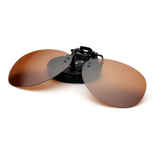 Men Driving Sun Glasses Polarized Mirrored UV400 Clip-on Flip-up Sunglasses Lunette De Soleil