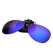 Men Driving Sun Glasses Polarized Mirrored UV400 Clip-on Flip-up Sunglasses Lunette De Soleil
