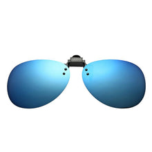 Men Driving Sun Glasses Polarized Mirrored UV400 Clip-on Flip-up Sunglasses Lunette De Soleil