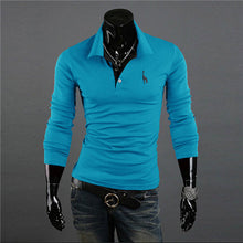Mens Premium Brand Designer Giraffe Casual Basic Slim Fit Short POLO Shirts