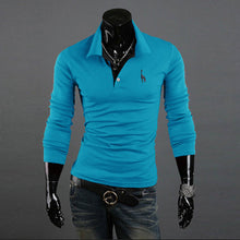 Mens Premium Brand Designer Giraffe Casual Basic Slim Fit Short POLO Shirts