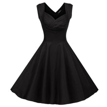 Sexy Lady Elegant Women V-Neck High Waist Sleeveless Casual Party Solid Midi Pleated Dress