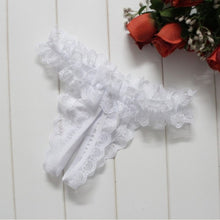 Sexy Lingerie Women Lace Open Crotch Panties Knickers Briefs G-string Thongs Underwear Intimates