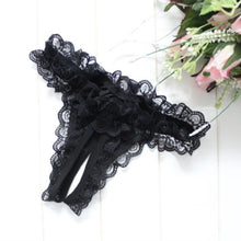 Sexy Lingerie Women Lace Open Crotch Panties Knickers Briefs G-string Thongs Underwear Intimates