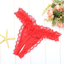 Sexy Lingerie Women Lace Open Crotch Panties Knickers Briefs G-string Thongs Underwear Intimates