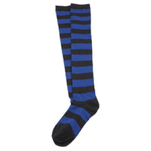 Sexy Women Ladies Over the Knee Thigh High Striped Cotton Stockings
