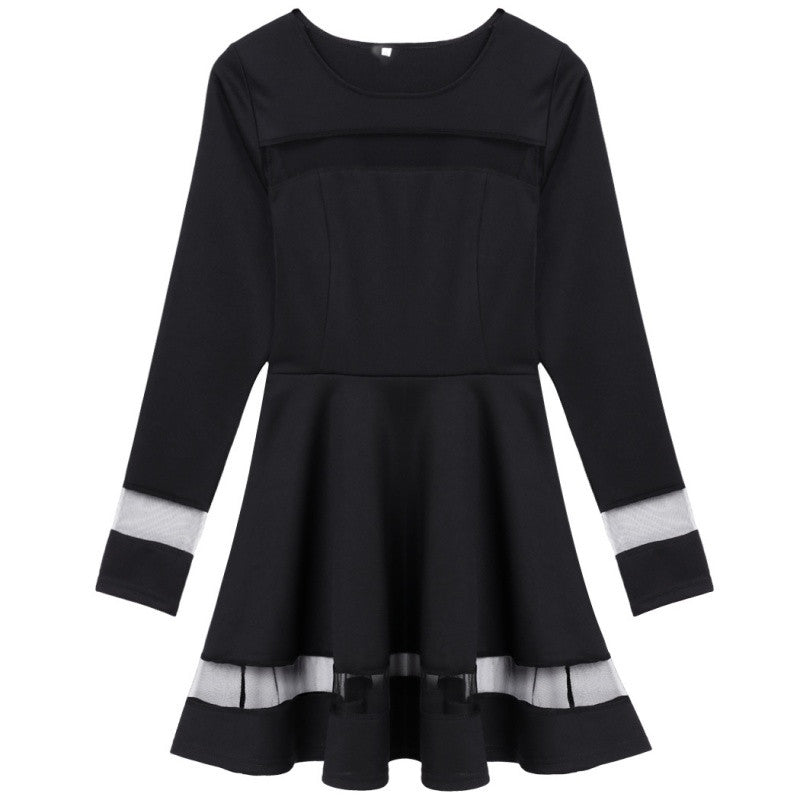 Sexy Women Long Sleeve Bodycon Casual Party Evening Short Mini Dresses