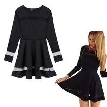 Sexy Women Long Sleeve Bodycon Casual Party Evening Short Mini Dresses