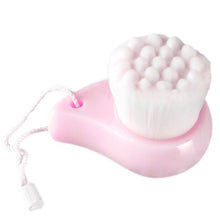 Soft Mild Fiber Facial Face Deep Cleansing Clean Wash Pore Care Brush Head