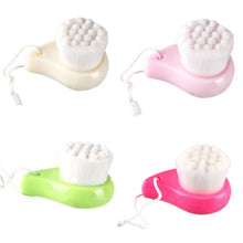 Soft Mild Fiber Facial Face Deep Cleansing Clean Wash Pore Care Brush Head