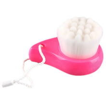 Soft Mild Fiber Facial Face Deep Cleansing Clean Wash Pore Care Brush Head