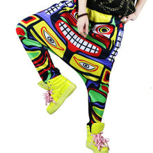 Street Women Face Drop Croth Baggy Trousers Hip Hop Small Feet Dance Harem Pants