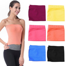 Women Stretch Strapless Boob Top Bandeau Sexy Bra Multi-Function Wrapped Chest Bras