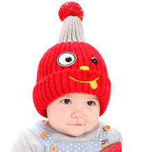Warm Boys Girls Baby Infant Child Hat Ear Cap Cute Kitten Kids Wool Knitted Hats
