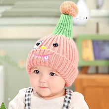 Warm Boys Girls Baby Infant Child Hat Ear Cap Cute Kitten Kids Wool Knitted Hats