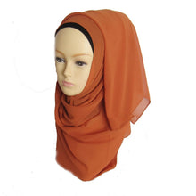 Women Chiffon Muslim Long Soft Hijab Rivet Islamic Scarf Wrap Shawl PY3
