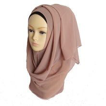 Women Chiffon Muslim Long Soft Hijab Rivet Islamic Scarf Wrap Shawl PY3