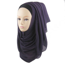 Women Chiffon Muslim Long Soft Hijab Rivet Islamic Scarf Wrap Shawl PY3