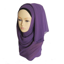 Women Chiffon Muslim Long Soft Hijab Rivet Islamic Scarf Wrap Shawl PY3