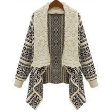 Women Long Sleeve Knitted Cardigan Loose Sweater Jacket Coat Outwear 3 Colors P1