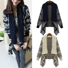 Women Long Sleeve Knitted Cardigan Loose Sweater Jacket Coat Outwear 3 Colors P1