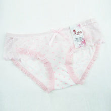 Women Sexy Lace Bowknot Cotton Underwear Intimates Briefs Panties 9Colors Whole