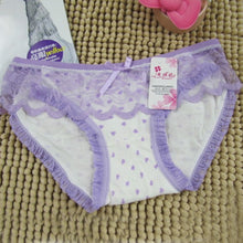 Women Sexy Lace Bowknot Cotton Underwear Intimates Briefs Panties 9Colors Whole