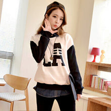 Women Sweatshirts Pullover Jumper Crew Neck LA Printed Long Sleeve Tops