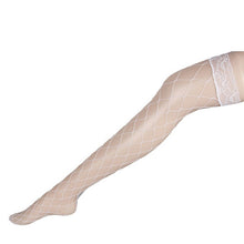 Women's Sexy Lace Top Mesh High Thigh Stockings Pantyhose Long Stocking