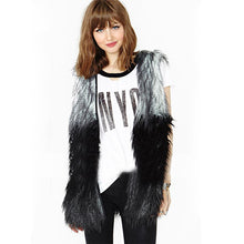 Women Faux Fur Sleeveless Shaggy Vest Coat Long Hair Jacket Waistcoat Outerwear