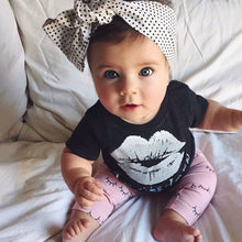 born Baby Boys Girls Clothes Toddler Kids T-shirt Tops + Pants Outfit 2 Pieces Clothing Sets Suit