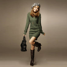 est Women Long Sleeve Knit BodyCon Slim Party Sweater Mini Dress Best P1