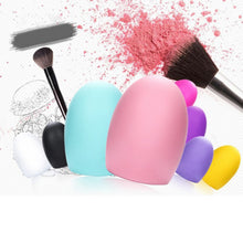 ly Design 3pcs Makeup Brushes Toothbrush Oval Brush Foundation Brushes+ Cosmetic Puff