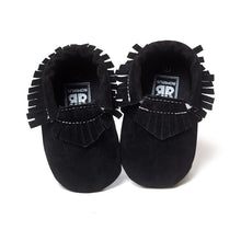 PU Suede Leather born Baby Boy Girl Moccasins Soft Moccs Shoes 13 Colors Bebe Fringe Soft Soled Non-slip Footwear Crib Shoe