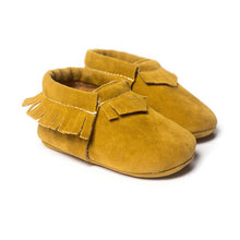 PU Suede Leather born Baby Boy Girl Moccasins Soft Moccs Shoes 13 Colors Bebe Fringe Soft Soled Non-slip Footwear Crib Shoe
