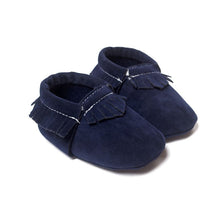 PU Suede Leather born Baby Boy Girl Moccasins Soft Moccs Shoes 13 Colors Bebe Fringe Soft Soled Non-slip Footwear Crib Shoe
