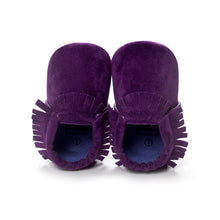 PU Suede Leather born Baby Boy Girl Moccasins Soft Moccs Shoes 13 Colors Bebe Fringe Soft Soled Non-slip Footwear Crib Shoe